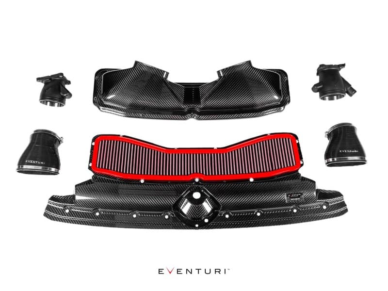 Audi C8 RS6 RS7 Black Carbon intake Gloss