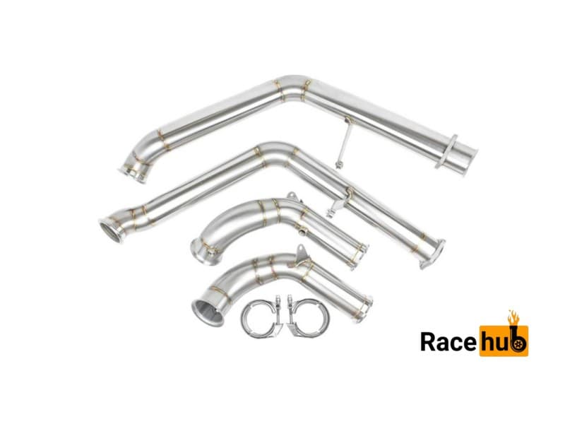 Downpipes and midpipes 3.3" for M176 - G500 / G500 4x4 / S560