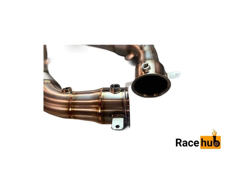 Downpipes 3" for 3.8 L twin-turbocharged M838T V8 - MCLaren MP 540-570-600-650-675-MP4-12c