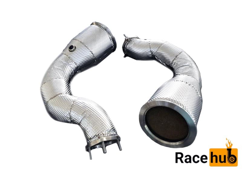 Downpipes 3,5" for BENTAYGA 4.0L EA825 V8 BI-Turbo