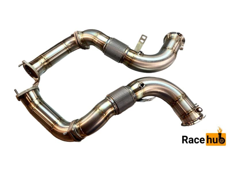 Downpipes 3.3" and midpipes 3" for S63B44 - M5 F90 / M8 F91 + OPF