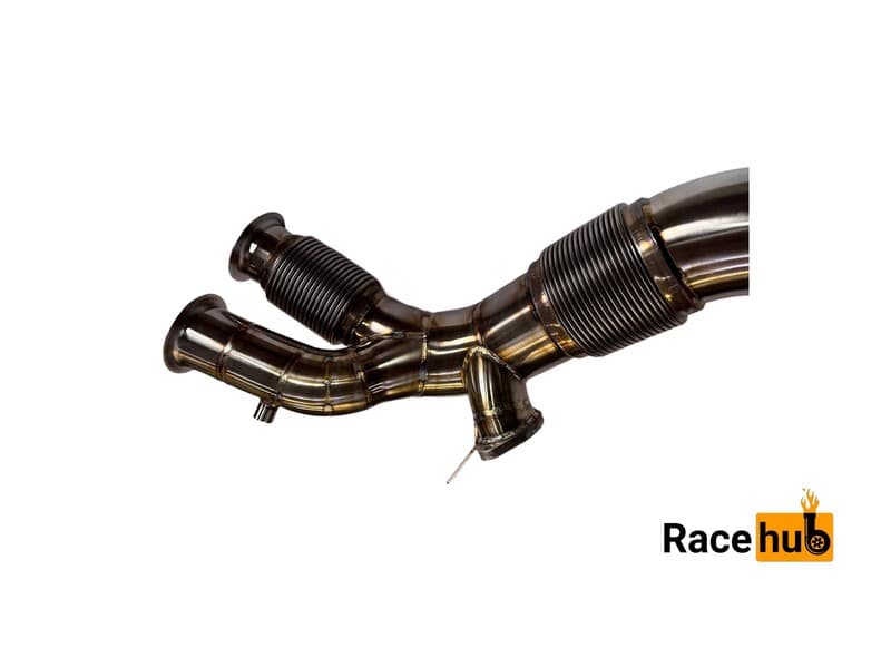 Downpipe 3,5" for B57 M50D